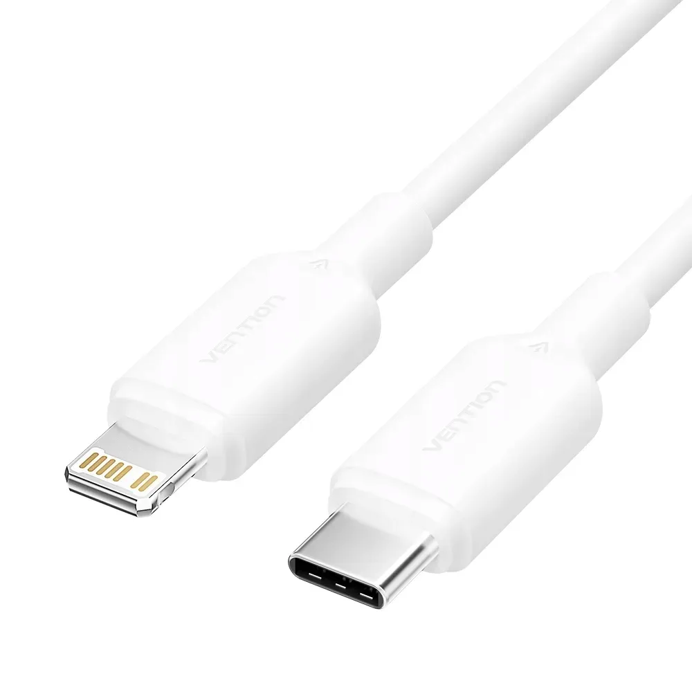 kabel-usb-c-do-lightning-vention-3a-480mbps-1m-bialy
