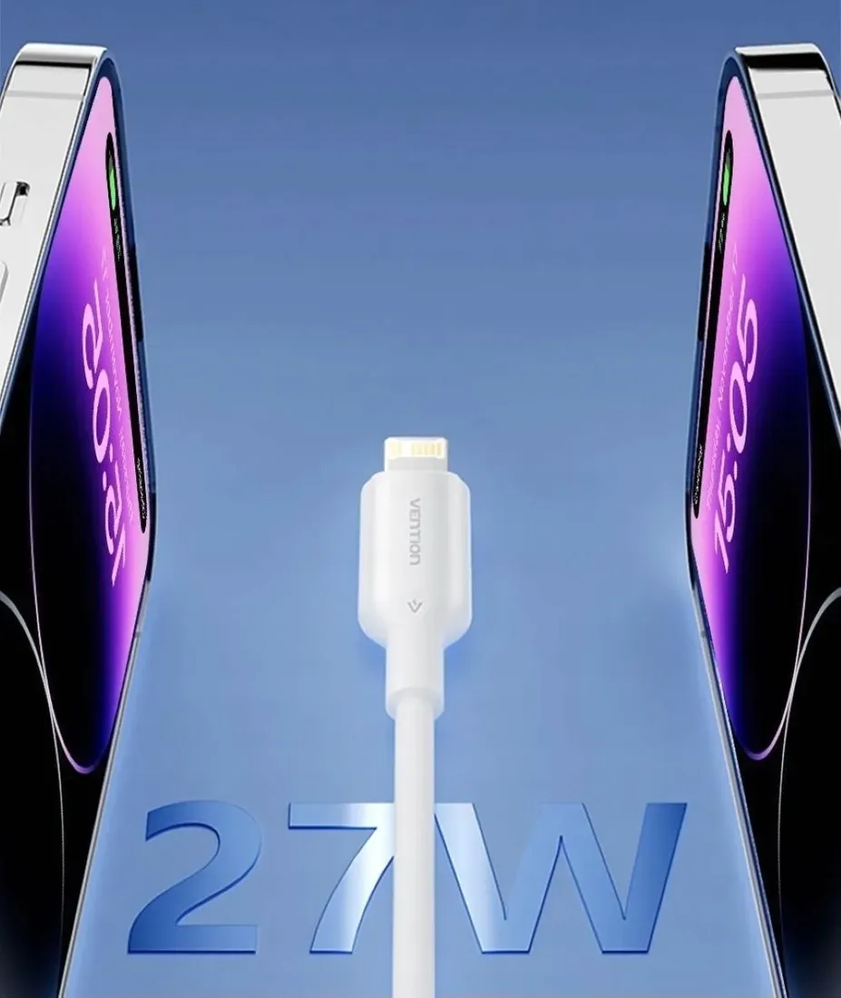 kabel-usb-c-do-lightning-vention-3a-480mbps-1m-bialy