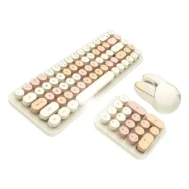 bezprzewodowy-zestaw-3w1-klawiatura-myszka-mofii-ibean-max-2-4g-kremowy