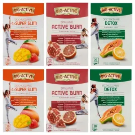 big-active-herbata-funkcjonalna-zestaw-2xsuper-slim-2xactive-burn-2xdetox