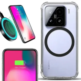 etui-do-xiaomi-15-antishock-case-przezroczyste-styl-magsafe-czarny-ochronna