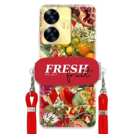 etui-do-realme-c55-czerwona-smycz-crossbody-uchwyt-fresh-fruit-owocowe