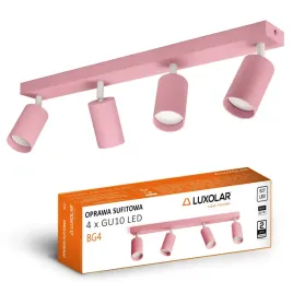 lampa-sufitowa-natynkowa-4xgu10-led-spot-ruchoma-reflektor-rozowa