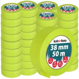 48x-tasma-malarska-papier-maskujaca-neon-50-m-wodoodporna-lakiernicza-38-mm