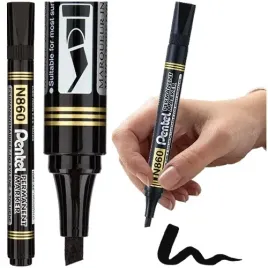marker-pisak-flamaster-permanentny-wodoodporny-sciety-pentel-n860-czarny