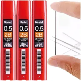 wklady-do-olowka-automatcznego-grafity-0-5mm-2b-pentel-ain-stein-3-op