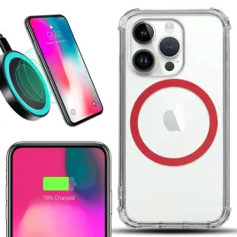 etui-do-iphone-14-pro-antishock-case-przezroczyste-styl-magsafe-czerwony