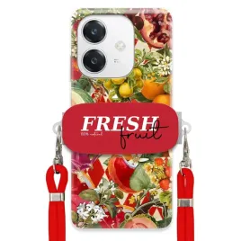etui-do-oppo-a40-5g-czerwona-smycz-crossbody-uchwyt-fresh-fruit-owocowe