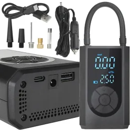 kompresor-samochodowy-pompka-bezprzewodowa-rower-powerbank-latarka-led-usb