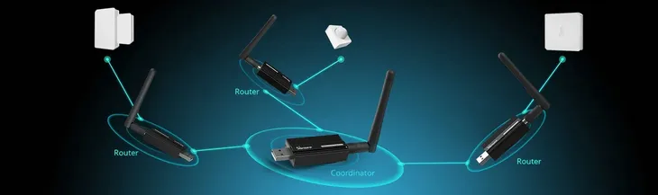 sonoff-dongle-plus-centralka-bramka-hub-zigbee2mqtt-zigbee-home-assistant-stan-nowy-zasilanie-sieciowe