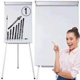 tablica-magnetyczna-wielofunkcyjna-flipchart-na-trojnogu-biala-70x100cm