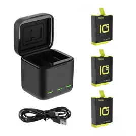 telesin-ladowarka-usb-3x-akumulator-bateria-do-gopro-hero-10-11-12-black