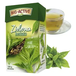 big-active-herbata-zielona-pure-green-lisciasta-100g