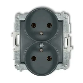 gniazdo-elektryczne-podwojne-z-uziemieniem-graift-mat-28mgpr-2z-mini-karlik