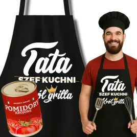 puszka-pomidory-fartuch-czarny-prezent-dzien-ojca-dla-taty-krol-grilla