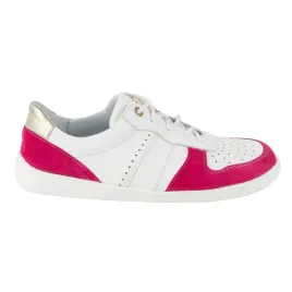 buty-barefoot-damskie-olivier-1773pol-sneakersy-skorzane-biale-z-fuksja-43