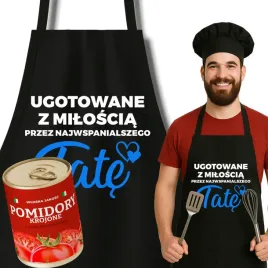 puszka-pomidory-fartuch-czarny-prezent-dzien-ojca-dla-taty-ugotowane