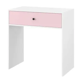 biurko-t-1-komputerowe-mlodziezowe-dzieciece-bialy-rozowy-cichy-domyk