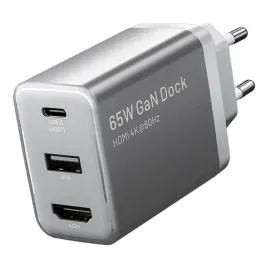 vention-ladowarka-sieciowa-usb-c-usb-hdmi-4k60hz-zasilacz-pd-kostka-gan-65w