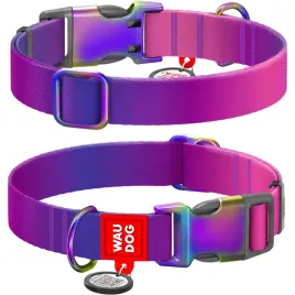 obroza-nylonowa-z-kodem-qr-dla-psa-waudog-gradient-fioletowa-rozmiar-xl