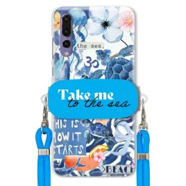etui-do-huawei-p20-pro-premium-smycz-niebieska-uchwyt-take-me-to-the-sea