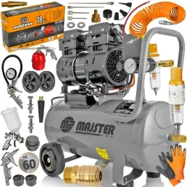 kompresor-bezolejowy-sprezarka-24l-cichy-60db-zestaw-lakierniczy-mp0063