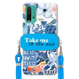 etui-do-xiaomi-redmi-9-power-premium-smycz-blue-uchwyt-take-me-to-the-sea