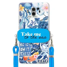 etui-do-huawei-mate-10-premium-smycz-niebieska-uchwyt-take-me-to-the-sea