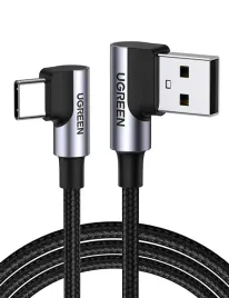 ugreen-przewod-kabel-usb-a-do-usb-c-katowy-90-stopni-qc-3-0-pd-3a-oplot-3m