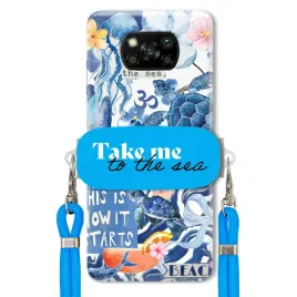 etui-do-xiaomi-poco-x3-premium-smycz-niebieska-uchwyt-take-me-to-the-sea