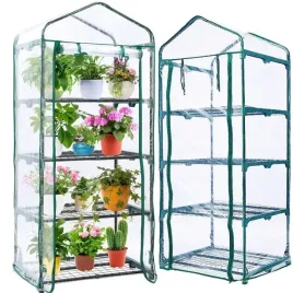 mini-szklarnia-folia-balkonowa-4-polki-160x70x50cm-rosliny-kwiaty-sadzonki