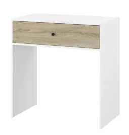 biurko-t-1-toaletka-mlodziezowe-dzieciece-bialy-dab-szuflada-cichy-domyk