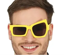 zolte-okulary-dla-doroslych-w-stylu-disco-niesymetryczne-okularki-karnawal