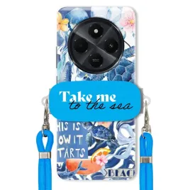 etui-do-xiaomi-redmi-14c-4g-premium-smycz-blue-uchwyt-take-me-to-the-sea