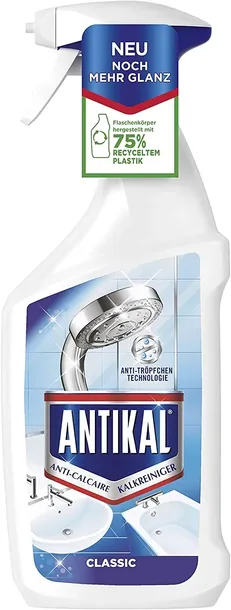 ANTIKAL CLASSIC 800ml spray do czyszczenia odkamieniania łazienki NIEMIECKI