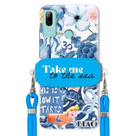 etui-do-huawei-honor-10-lite-premium-smycz-blue-uchwyt-take-me-to-the-sea