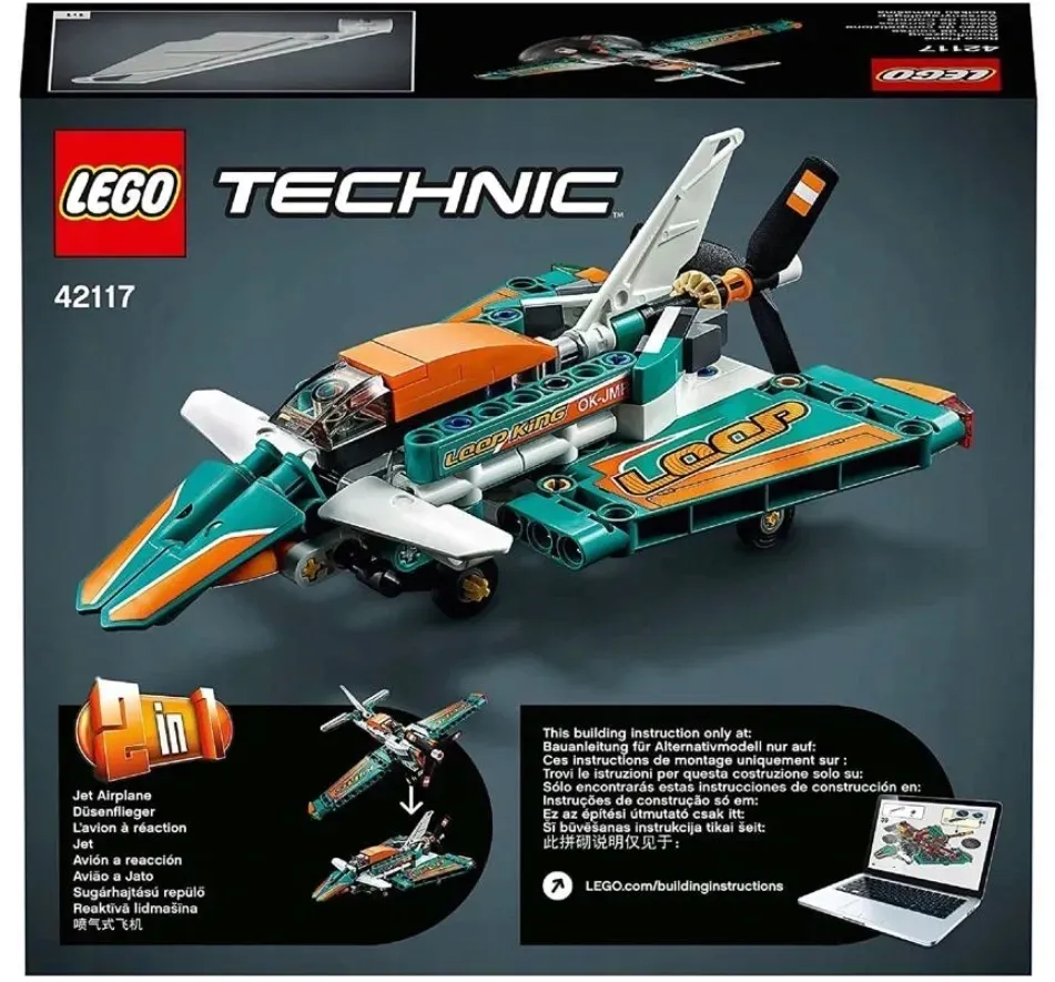 klocki-lego-technic-samolot-wyscigowy-42117