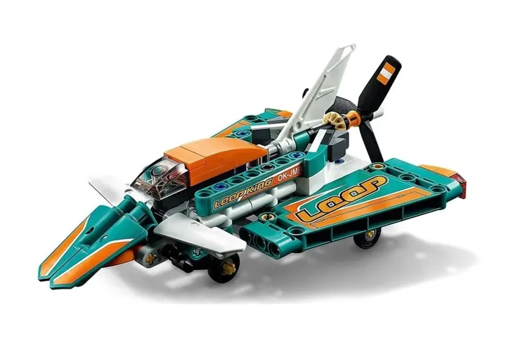 klocki-lego-technic-samolot-wyscigowy-42117-stan-nowy-zawiera-baterie-nie