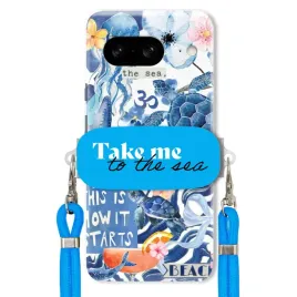 etui-do-google-pixel-8-premium-smycz-niebieska-uchwyt-take-me-to-the-sea