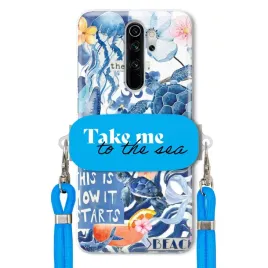 etui-do-xiaomi-redmi-note-8-pro-niebieska-smycz-uchwyt-take-me-to-the-sea