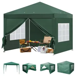 namiot-pawilon-ogrodowy-handlowy-3x3-m-4-scianki-wodoodporny-zielony
