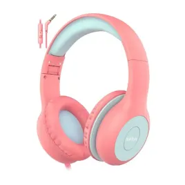 earfun-kids-k1-sluchawki-przewodowe-nauszne-dla-dzieci-jack-mikrofon-rozowe