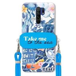 etui-do-xiaomi-redmi-9-premium-smycz-niebieska-uchwyt-take-me-to-the-sea