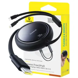 baseus-kabel-przewod-usb-c-2w1-bright-mirror-2x-usb-c100w-1m-czarny