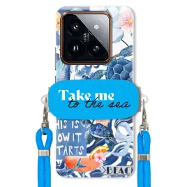 etui-do-xiaomi-14-pro-premium-smycz-niebieska-uchwyt-take-me-to-the-sea