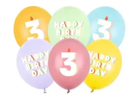balony-lateksowe-happy-birthday-30-cm-6-szt-11-cali-cyferka-3-urodziny