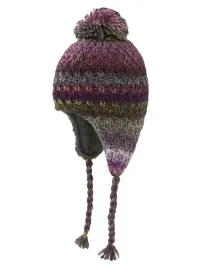 dziewczeca-czapka-wiazana-z-pomponem-fioletowa-doll-r-49