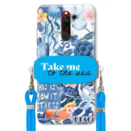 etui-do-xiaomi-redmi-8-premium-smycz-niebieska-uchwyt-take-me-to-the-sea