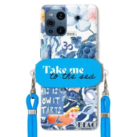 etui-do-oppo-find-x3-premium-smycz-niebieska-uchwyt-take-me-to-the-sea