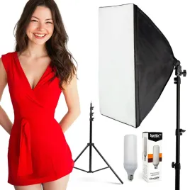 lampa-fotograficzna-led-softbox-50x70cm-zarowka-85w